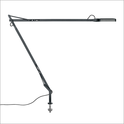 Kelvin Task Lamp with Desk Support by Flos