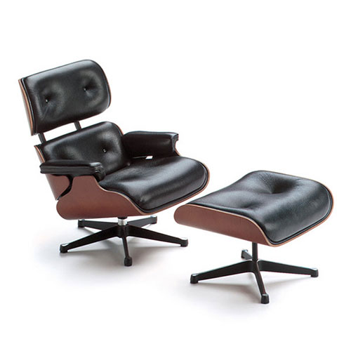 Lounge Chair & Ottoman Miniatures by Vitra