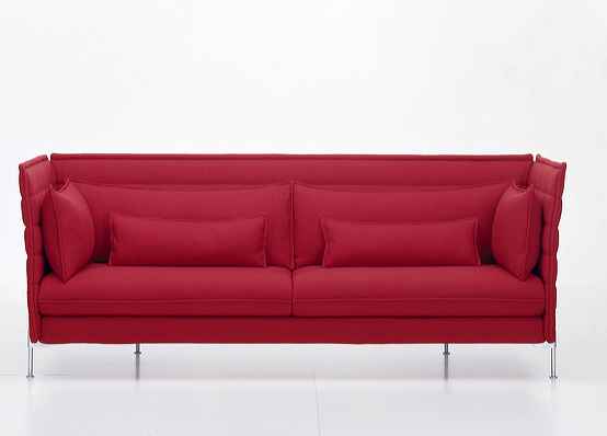 Alcove Three-Seater Sofa by Vitra