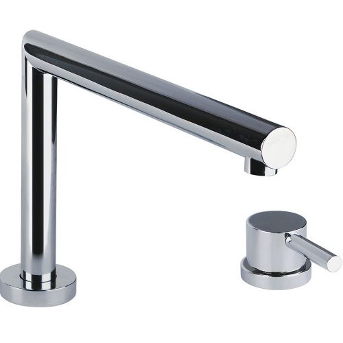 Logic Mixer with Swivel L-Spout by Gessi