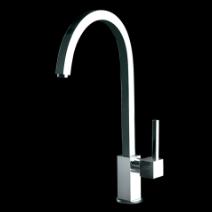 Quadro with Swan Neck Spout by Gessi