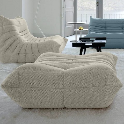 Togo Footstool by Ligne Roset